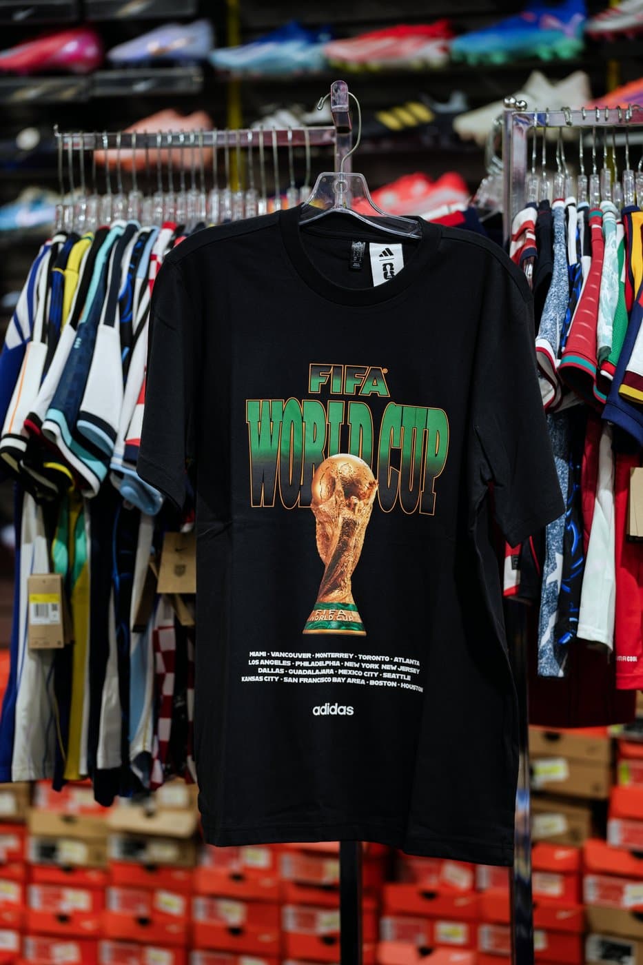 adidas × FIFA Host Cities · Black