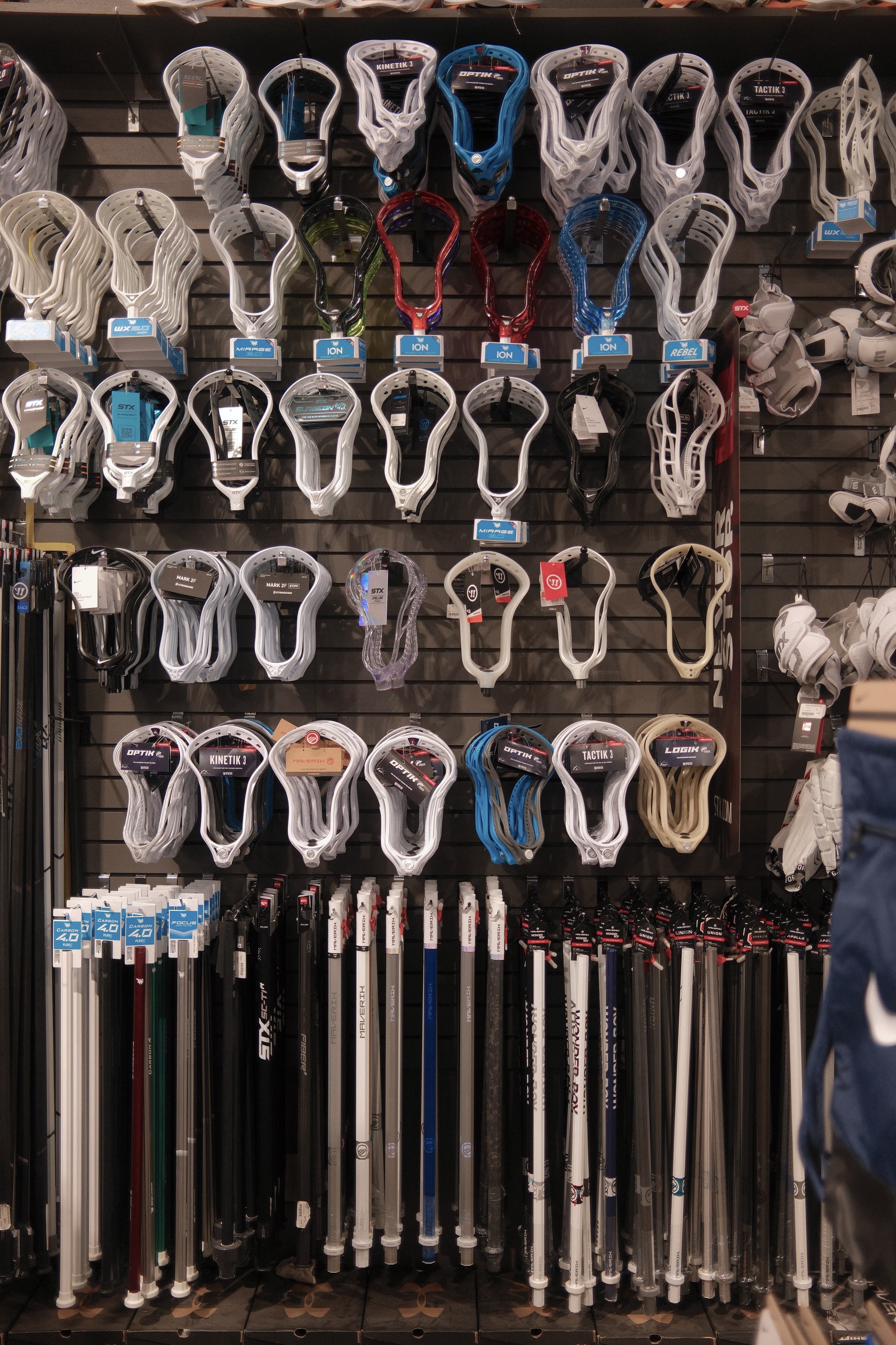 Lacrosse wall at Not Just Soccer